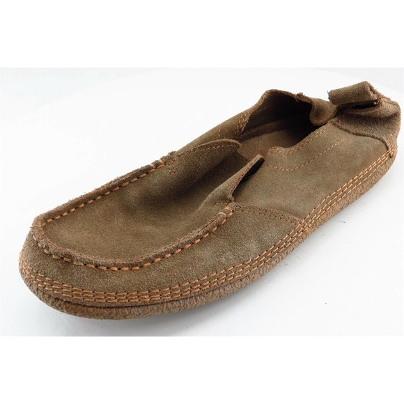 Hush Puppies Loafers & Slip Ons Brown Leather Men‎ Shoes Size 4.5 Medium - Picture 1 of 6